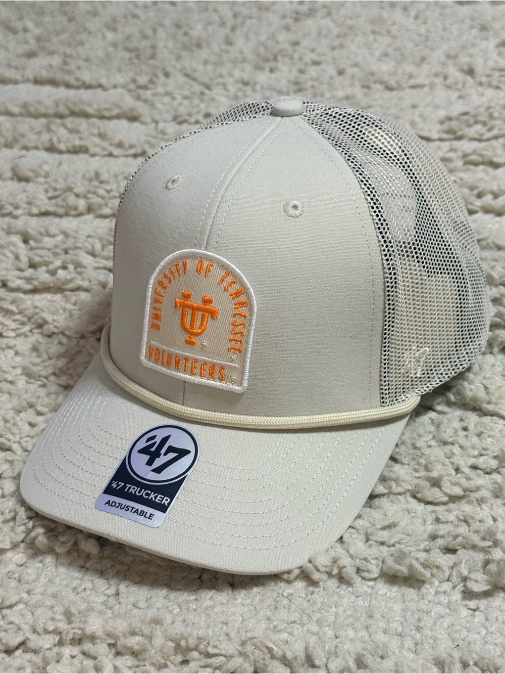 New 47 brand Tennessee volunteers Gravestone adjustable trucker hat